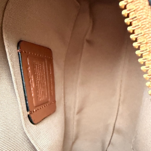 Coach Brown Crossbody Bag with Gold Accents - Picture 3 of 3